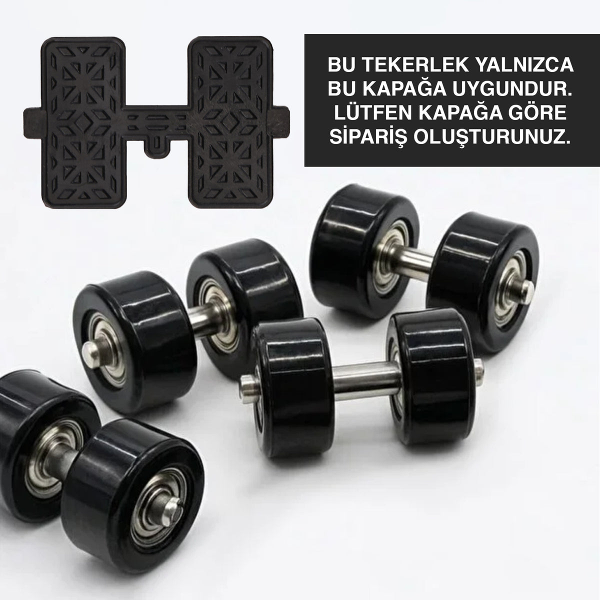 Patenli Ayakkabı Tekerlekleri ve Aparatı
